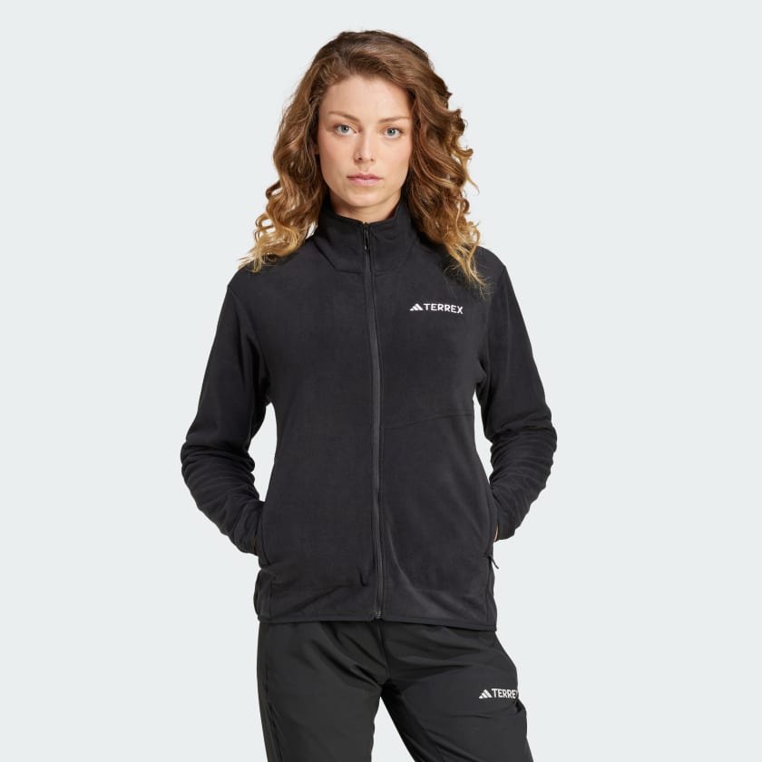ADIDAS TERREX Womens Multi Full-Zip Fleece Jacket