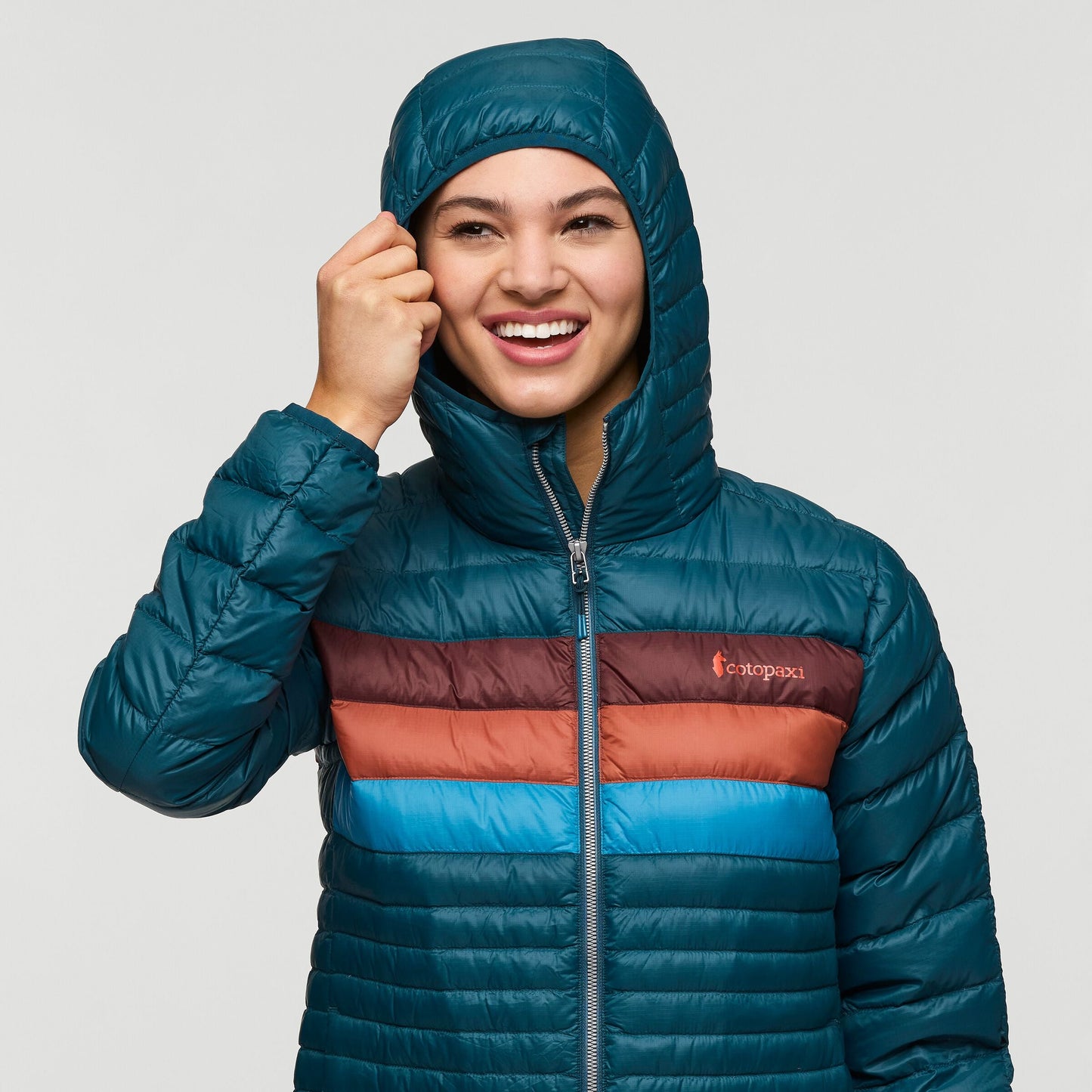 COTOPAXI Womens Fuego Hooded Down Jacket