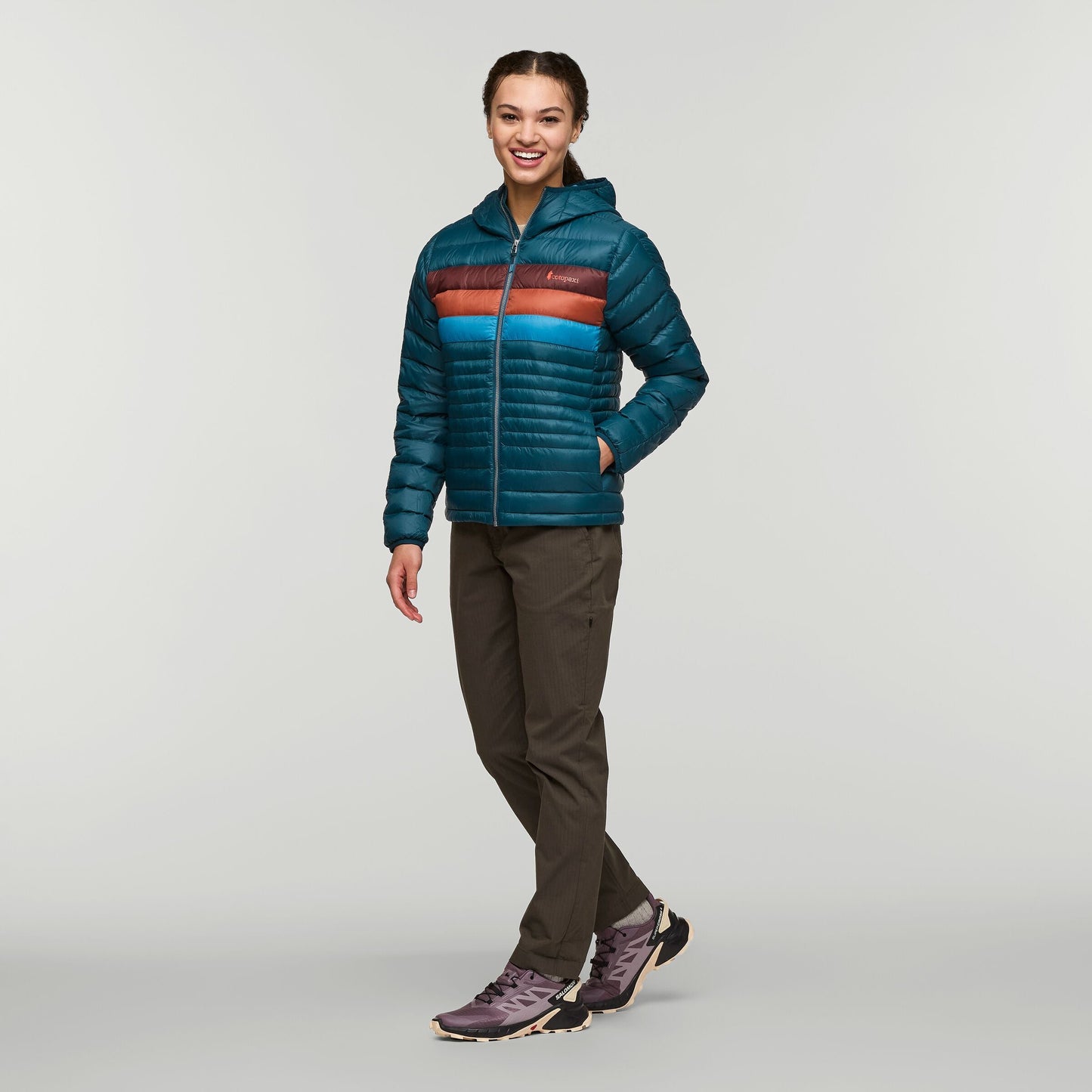 COTOPAXI Womens Fuego Hooded Down Jacket