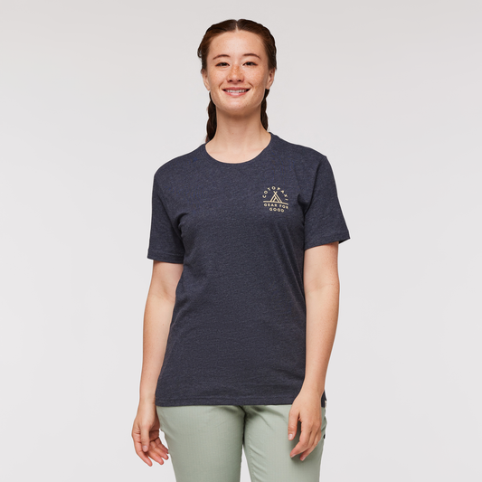 COTOPAXI Womens Llama Map Organic T-Shirt