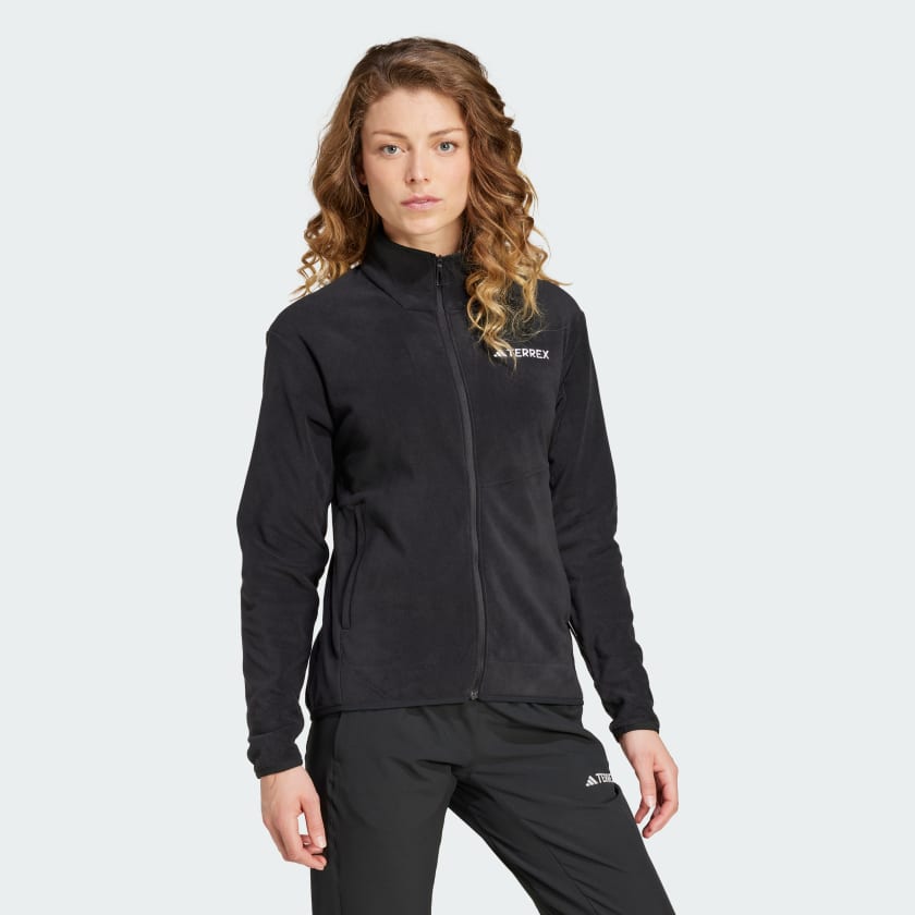 ADIDAS TERREX Womens Multi Full-Zip Fleece Jacket